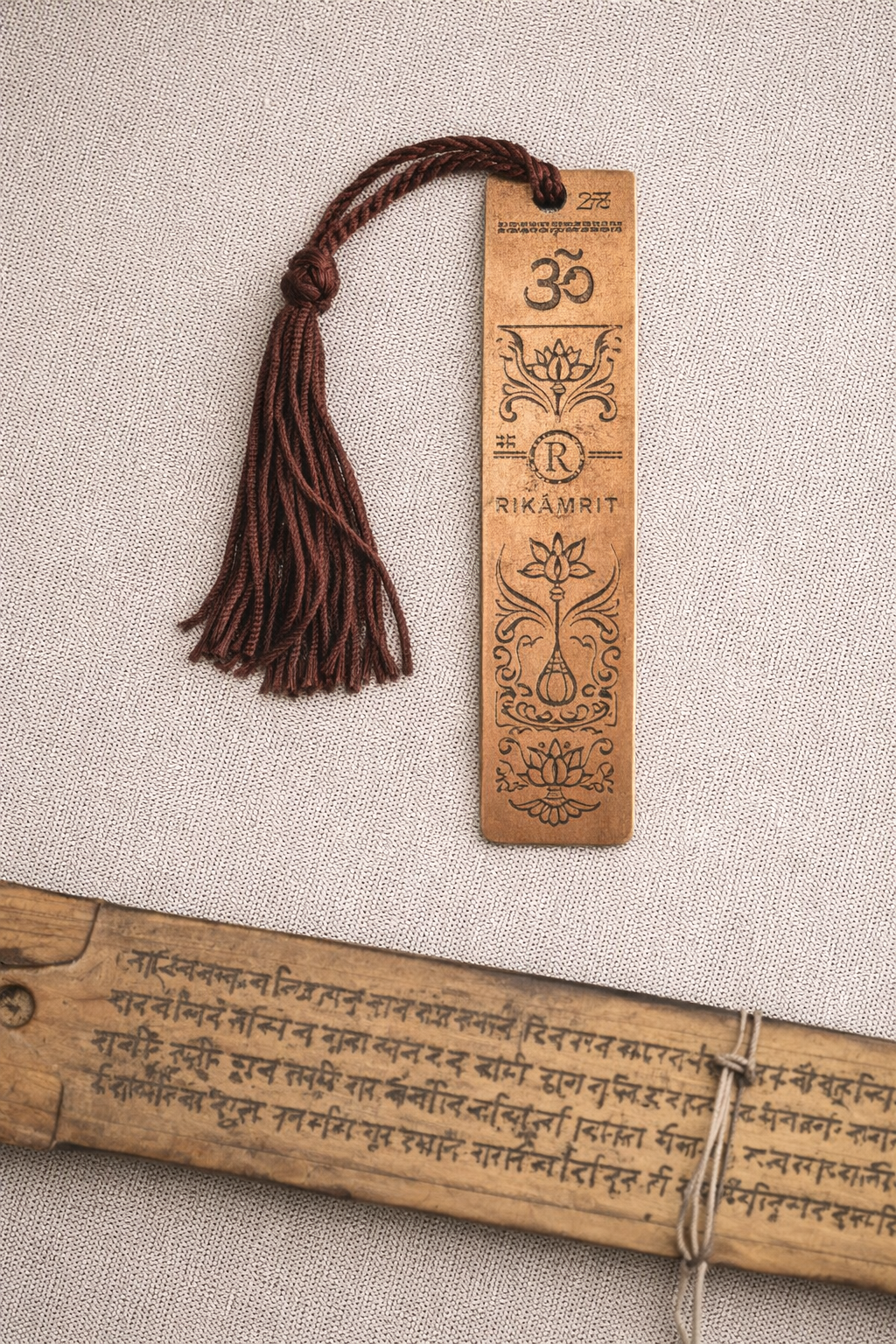 Copper Wisdom Bookmark